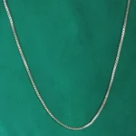 Silver-Tone Link Chain for Men and Boys
