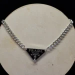 Triangle PRADA-Inspired Pendant