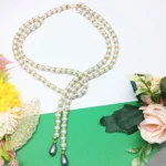 Layered Pearl Necklace For Women