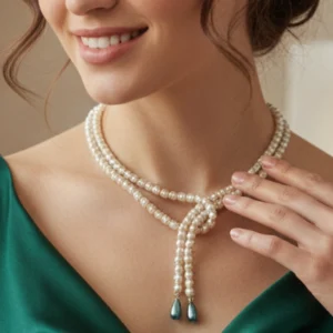 Tarini | A premium collection of Imitation Jewelry Layered Pearl Necklace For Women