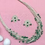 Multi-Strand Jute Jewelry Set for Women