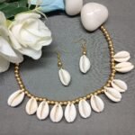 Handcrafted Cowrie Shell Jewelry Set
