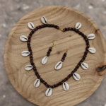 Handcrafted Cowrie Shell Jewelry Set