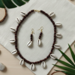 Handcrafted Cowrie Shell Jewelry Set