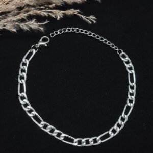 Adjustable Curb Chain Bracelet for Men