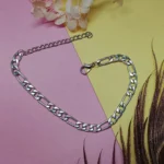 Adjustable Curb Chain Bracelet for Men