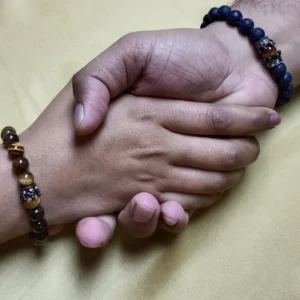 Natural Stone Beaded Bracelet Set