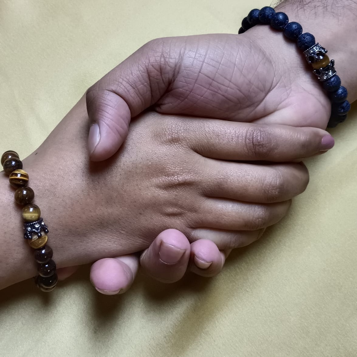 Natural Stone Beaded Bracelet Set