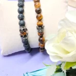 Natural Stone Beaded Bracelet Set