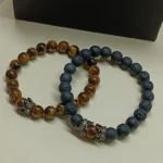 Natural Stone Beaded Bracelet Set