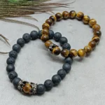 Natural Stone Beaded Bracelet Set