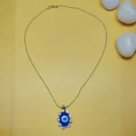 Minimalist Evil Eye Pendant