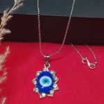 Minimalist Evil Eye Pendant