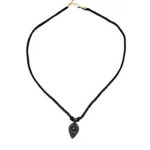 Antique-Style Teardrop Pendant for Men