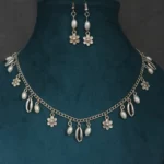 Silver-Toned Cowrie & Beaded Boho Set Silver-Toned Cowrie & Beaded Boho Set