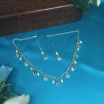 Silver-Toned Cowrie & Beaded Boho Set
