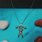 Bodybuilder Barbell Pendant for Men