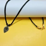Antique-Style Teardrop Pendant for Men