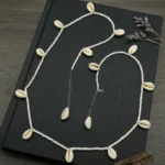White Cowrie Shell Waist Chain for Women