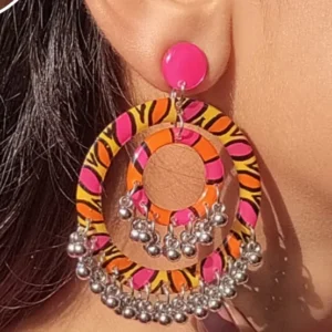 Colorful Ethnic Dangle Earrings For Women