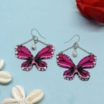 Women’s Resin Butterfly Earrings