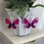 Women’s Resin Butterfly Earrings