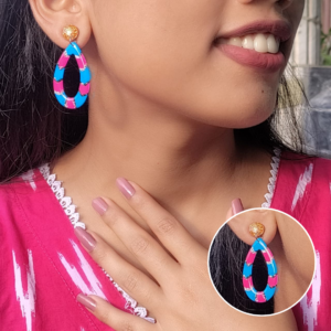 Elegant Teardrop Resin Earrings for Women