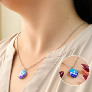 Aurora Resin Pendant For Women