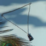 Glitter Resin Pendant for Women