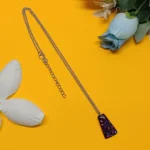 Glitter Resin Pendant for Women