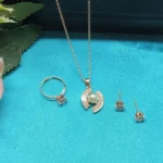 Rose Gold Jewelry Set for Women