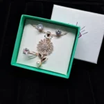 Radiant Rose Gold-Tone Jewelry Set