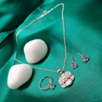 Chic Rose Gold-Tone Jewelry Set