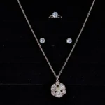 Chic Rose Gold-Tone Jewelry Set