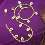 Handmade Cowrie Shell Beaded Waist Chain