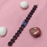 Black Beaded Evil Eye Protection Bracelet