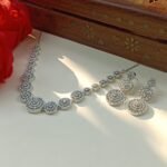 Elegant American Diamond Jewelry Set
