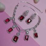 Statement Pink AD Jewelry Set