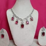 Statement Pink AD Jewelry Set