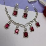 Statement Pink AD Jewelry Set