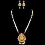 Gold-Tone Traditional Necklace Set