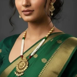 Gold-Tone Traditional Necklace Set