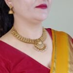 Elegant South IndianTemple Jewelry Set