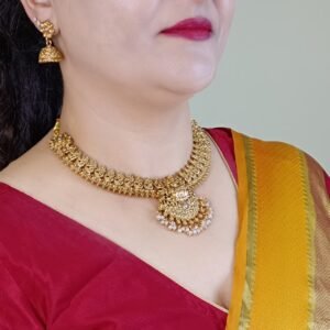 Elegant South IndianTemple Jewelry Set