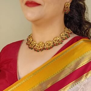 Antique South IndianTemple Jewelry Set