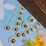 Elegant American Diamond Necklace Set