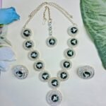 Elegant American Diamond Necklace Set