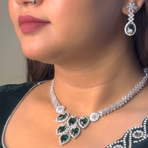Cubic Zirconia Jewelry with Earrings Set