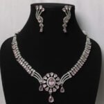 Premium AD Necklace & Earring Set