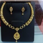 Traditional Gold-Tone Temple Jewelry Set